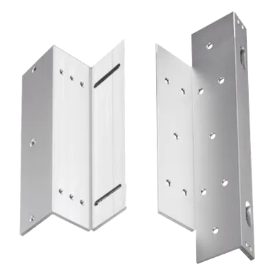 Kit de brackets AccessPRO BZL600N ajustables para chapas magnéticas
