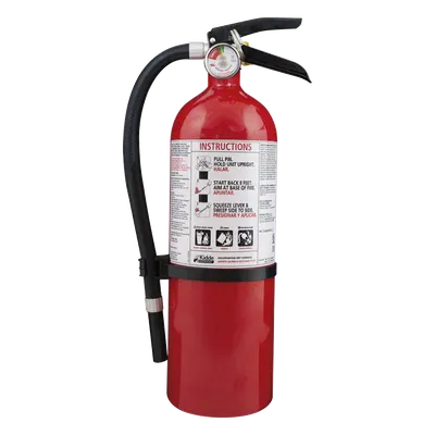 Extintor KIDDE FX210R-1, 4 lb, polvo químico multipropósito, Clase A-B-C