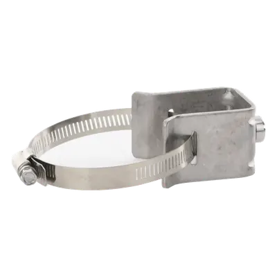 Kit de Adaptadores para Separación y Sujeción / Acero Inoxidable 304 / Abrazadera 2 a 3" / Orificio Roscado 3/8" / 10 Piezas
