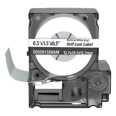 Etiquetas autolaminadas PANDUIT S050X150VAM para cables de red