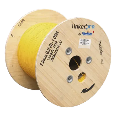 Cable de fibra óptica LINKEDPRO 2MMOM4PVC OM4 de 2.0 mm