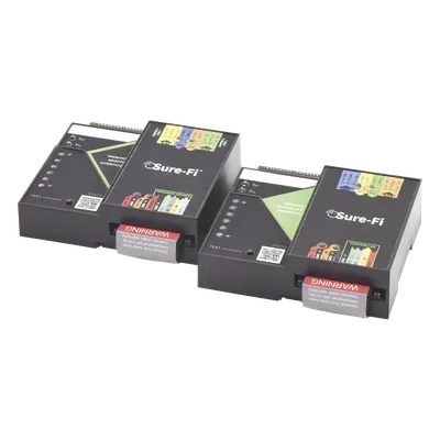 Convertidor de lectora para control de acceso (cableado a inalámbrico) / 1 Wiegand / 2 Relevadores / 2 Entradas / Atraviesa hasta 1.6 KM En Construcción o Material