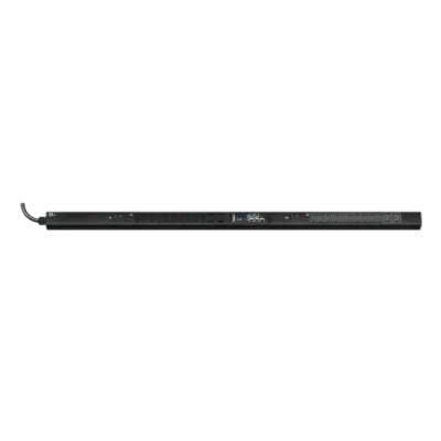 PDU ES2P Monitoreable (MI) para Distribución de Energía, Enchufe de Entrada NEMA L6-30P, Con 20 Salidas C13 y 4 C19, de Instalación Vertical, 208 Vca, 30 Amp