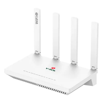 ONU xPON V-SOL V2804-AX15-R con Wi-Fi 6 AX1500 y 4 puertos Gigabit