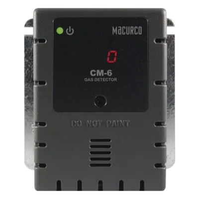Detector de CO MACURCO AERIONICS CM-6 con Salida 4-20 mA y Pantalla Digital