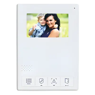 Monitor adicional AccessPRO TVPRO-400-MW con pantalla táctil de 4.3 pulgadas