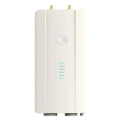 Radio Backhaul Punto a Punto / Wi-Fi 6 / 1 Gbps / Banda 4.9-6.2 GHz / Latencia <5 ms / Cifrado AES 128/256