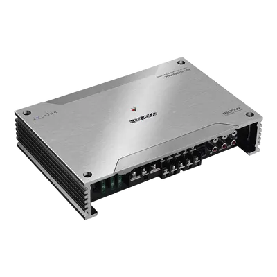 Amplificador Clase D Marino / 5 Canales / 1600 W Máxima / Hi-Res Audio / Resistente a Niebla Salina / Conexión Unilateral