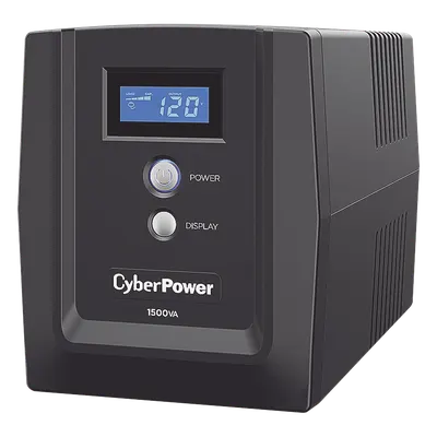 UPS de 1500 VA/900 W, Topología Línea Interactiva, Entrada 120 Vca NEMA 5-15P, y 8 Salidas NEMA 5-15R, Con Regulador de Voltaje (AVR)