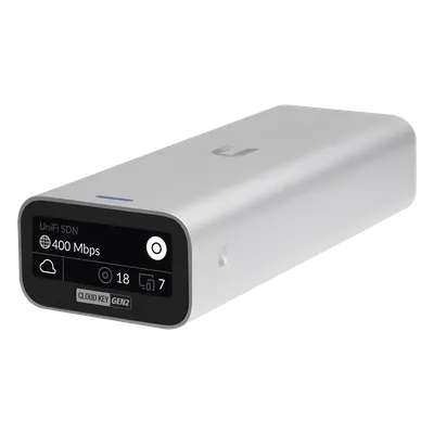 UniFi Cloud Key Gen2 para gestionar dispositivos UniFi, portal cautivo, alertas, configura vía remota, etc.