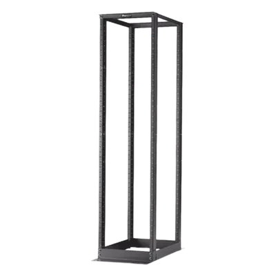 Rack de Cuatro Postes / 19" EIA-310D / 45 UR / Carga 1134 kg (2500 lbs) / Rieles Roscados #12-24 / Profundidad 584 mm (23 in)