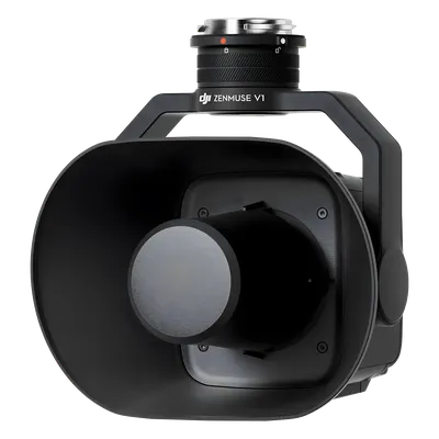 DJI Zenmuse V1: altavoz aéreo para seguridad pública y rescate