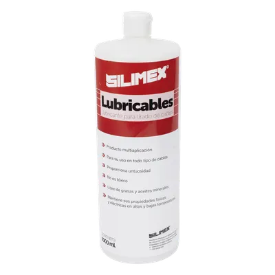 Lubricante dieléctrico SILIMEX LUBRICABLES-1LT de 1 litro