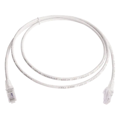 Patch cord Cat6 UTP SIEMON MC6-05-02B de 1.52 m, blanco