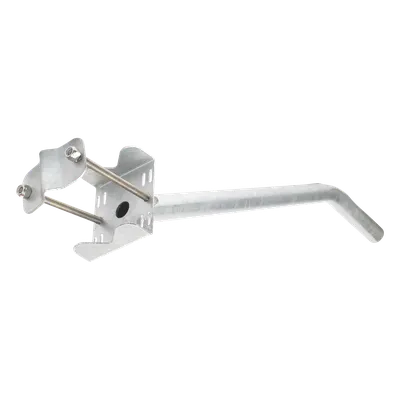 Brazo para Luminaria / Acero ASTM A-36 / Ø 2' Calibre 18 / Largo 105 cm / Galvanizado en Caliente / Postes 4' a 6'