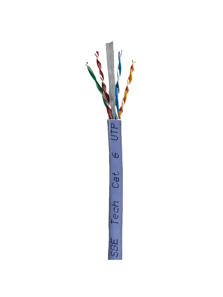 Cable UTP Cat 6 SBE TECH SBE-UTPC6UCERT-GY-NP, 305 metros