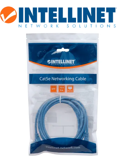 Cable de red Cat6 INTELLINET 342599 UTP con conectores RJ45, 2 m