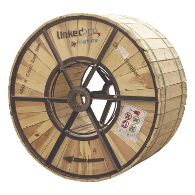 Cable de fibra óptica ADSS LINKEDPRO OC-ADSS-24C-S100/4KM de 24 hilos
