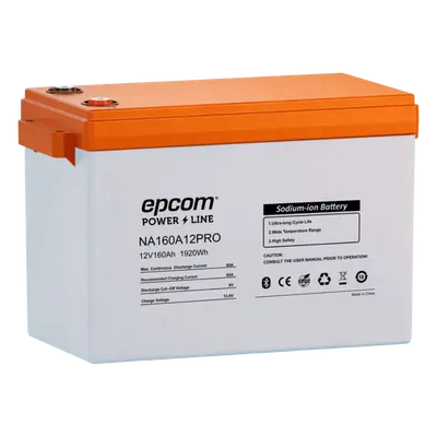 Batería de iones de sodio EPCOM POWER LINE NA160A12PRO de 160 Ah