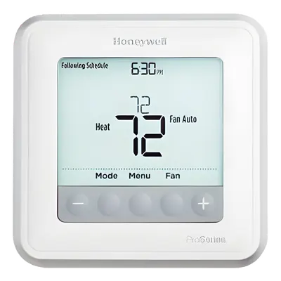 Termostato Programable / Bomba de Calor 2 Calor/1 Frío / Convencional 1 Calor/1 Frío / Pantalla 5.44 in² / Montaje UWP