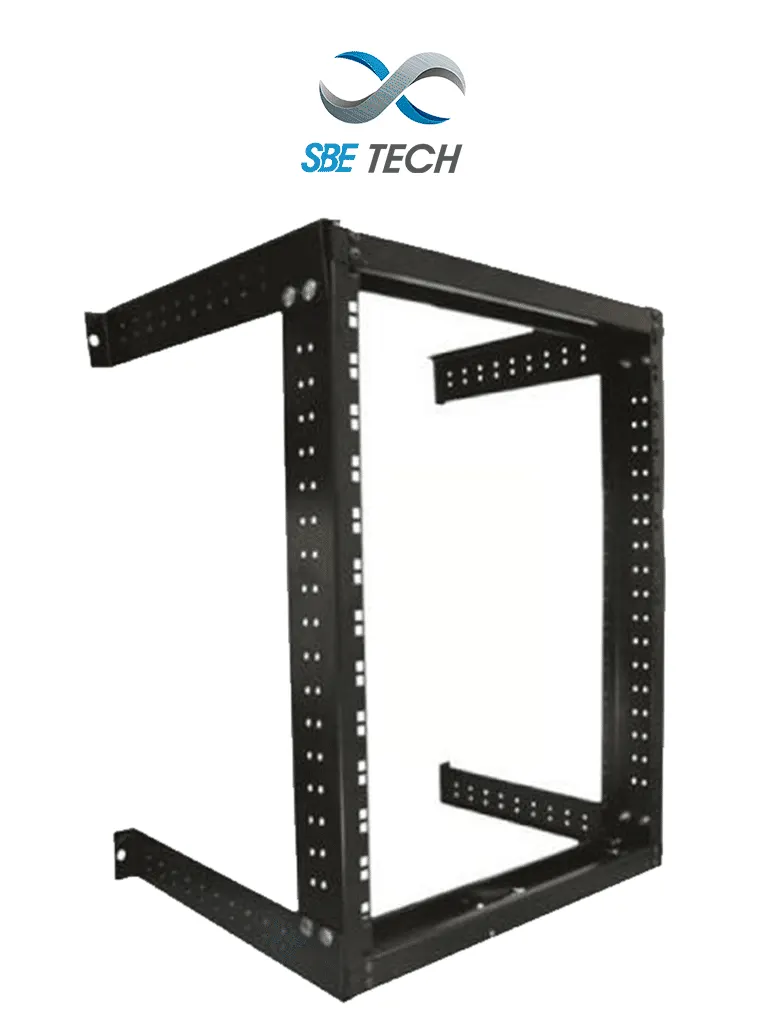 Rack de pared SBE TECH SBE-RP1915UR de 15U y 17 pulgadas de profundidad