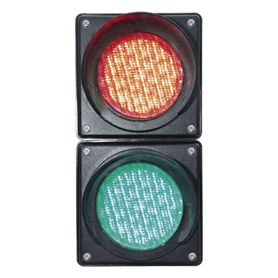 Semáforo LED AccessPRO PROLIGHTLED100 bicolor rojo y verde de 100 mm