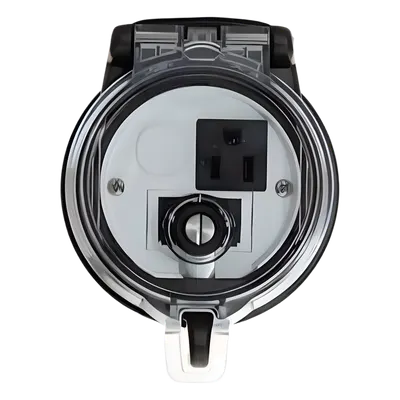 Puerto de Acceso de Datos / 3 pulgadas (0.25 pies) / Salida Símplex / IP65/IP66 / NEMA 4X/4/12 / Cat 5e + USB