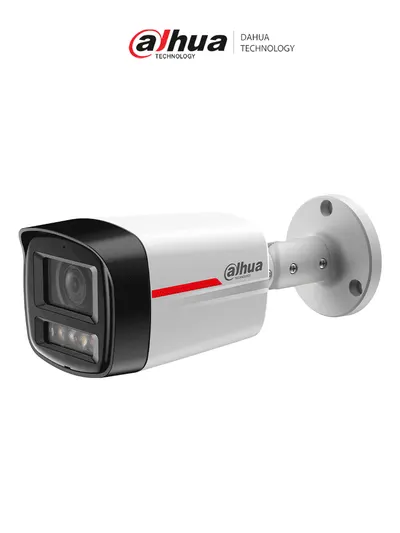 Cámara IP bullet Dahua DH-IPC-HFW2249TL-S-PRO WizColor de 2 MP