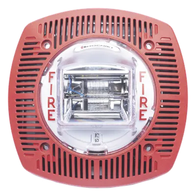 Bocina con Estrobo Hochiki SSPK-24PR, 87.9 dB, diseño antivandálico
