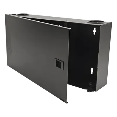 Caja de fibra óptica SIEMON LVW-F4-01 para pared, hasta 96 fibras