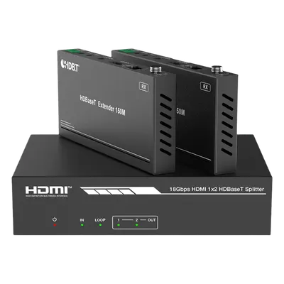 Splitter y extensor HDMI EPCOM PROAUDIO EPP-SPB12H150 4K