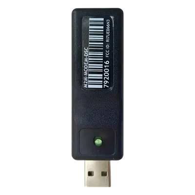 Módem USB / Programación Remota DLS/DL9000 / Paneles DSC / 78 x 22 x 13 mm / 5 g / Interfaz USB