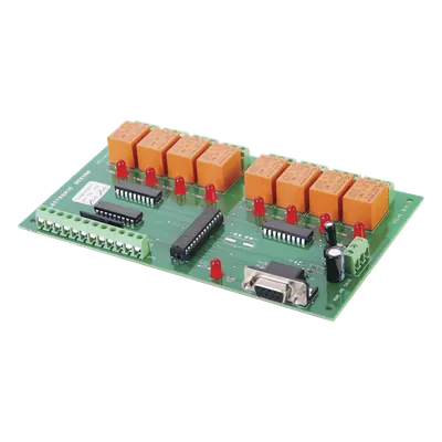 Tarjeta de control ELECTRONIC DESIGN CES8 para 8 puertas con relevadores aislados