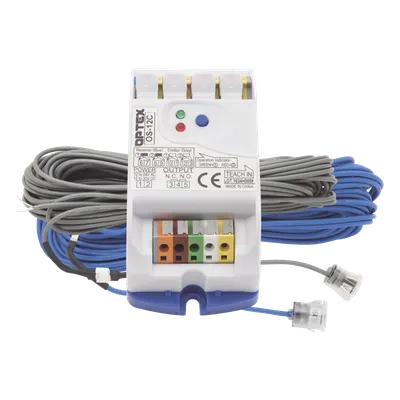 Sensor de Seguridad Infrarrojo Activo / Haz Único / Cabezales 15 mm / Puertas Automáticas / Terminales sin Tornillos