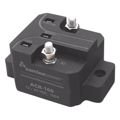 Aislador de baterías SAMLEX ACR-160 con detección automática 12/24 V