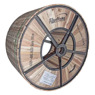 Cable de fibra óptica ADSS LINKEDPRO OC-ADSS-48C-S100/4KM de 48 hilos