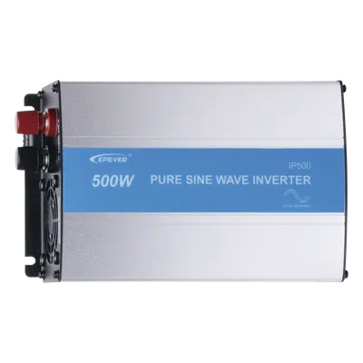 Inversor de Onda Senoidal Pura / 400 W Nominal / 500 W Pico / Entrada 24 VCC / Salida 120 VCA / 9.1 × 5.2 × 2.9 pulgadas