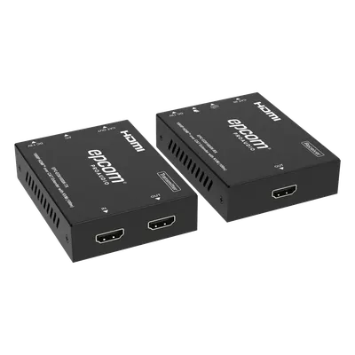 Extensor HDMI / 1080P@60Hz / Transmisión 100 m (328 ft) / KVM Integrado / PoC Bidireccional / Sin Compresión