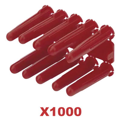 Taquete de anclaje THORSMAN TP-2X-1000 de 1/4" para fijación