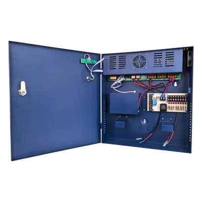 Fuente de Poder PoE / 8 Puertos / 360W Total / IEEE 802.3af/at / Rack 19"