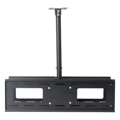 Montaje de Techo para Monitor / 32 a 65 Pulgadas / Carga 60 kg (132 lbs) / VESA 600 x 400 / Extensión Telescópica 50 a 90 cm (19.7 a 35.4 in) / Giro ±12° / Acero