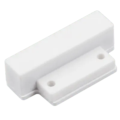 Imán para Contacto Magnético / Diseño Compacto / Contacto NC / Color Blanco