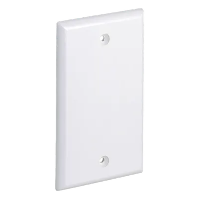 Placa de pared ciega PANDUIT CPNWH blanca de instalación vertical
