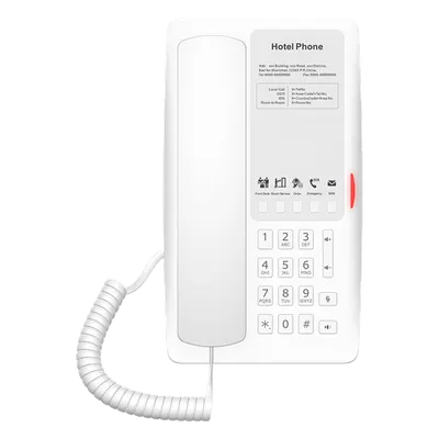 Teléfono IP hotelero FANVIL H4WW con Wi-Fi 6 y 5 teclas programables