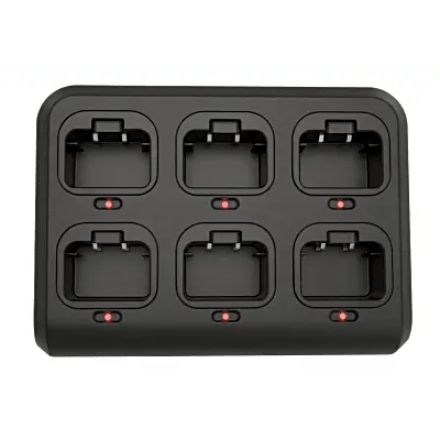 Multicargador TX PRO MC-TX320 para cargar 6 baterías de radio