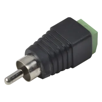Adaptador RCA macho EPCOM POWERLINE JR-R591 con terminales de tornillo