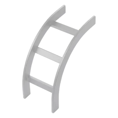 Accesorio de Escalerilla / Curva Vertical Interior / 12 in (305 mm) Ancho / Acero / Blanco