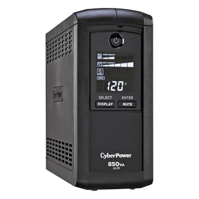 UPS de 850 VA/510 W, Topología Línea Interactiva, Entrada 120 Vca NEMA 5-15P, Tipo Mini Torre, Con 9 Tomas NEMA 5-15R