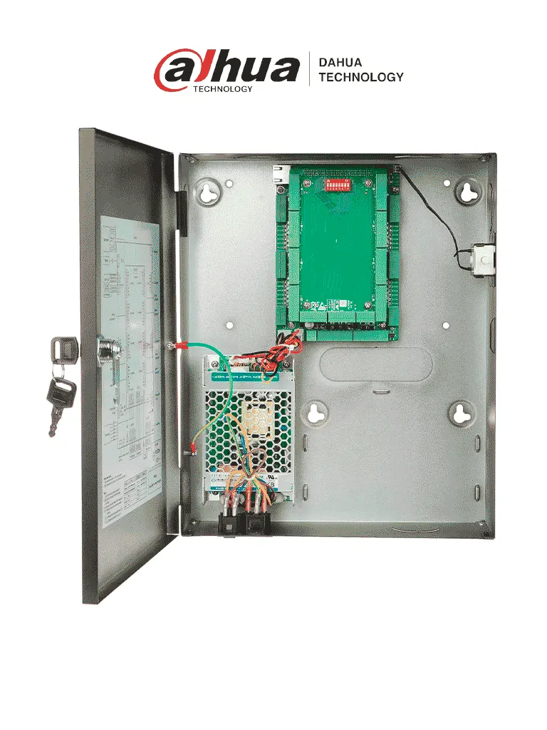 Controlador de acceso DAHUA DHI-ASC2204C-D para 4 puertas y 8 lectoras