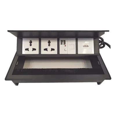 Caja hub de escritorio THORSMAN THMC-HBOX con HDMI y contactos universales